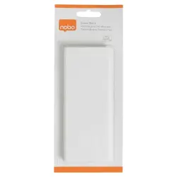 Nobo Pack de 10 Recambios para Borrador Magnetico Nobo 1901433 de Pizarra Blanca | Ahorro Imprimiendo