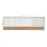 Nobo Planificador Semanal de Pizarra Magnetica Pequeña 585x190mm - Tira de Corcho - Almohadillas Adhesivas e Imanes para Montaje