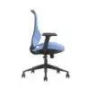 Cromad Senior SE1700 Silla de Oficina - Altura Ajustable con Elevador de Gas de Grado 4 - Soporte Lumbar Ajustable - Asiento con