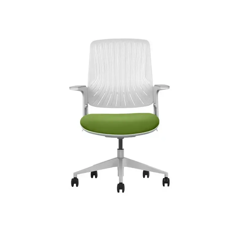 Cromad Senior SE1800 Silla de Oficina - Altura Ajustable con Elevador de Gas de Grado 4 - Respaldo de Material Antibacteriano El