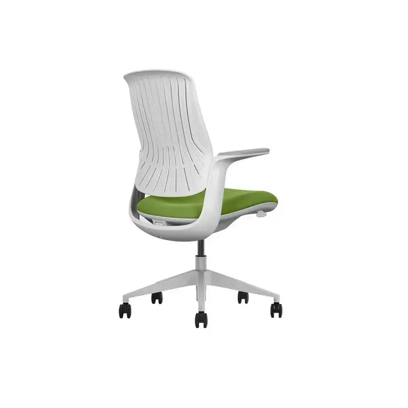 Cromad Senior SE1800 Silla de Oficina - Altura Ajustable con Elevador de Gas de Grado 4 - Respaldo de Material Antibacteriano El