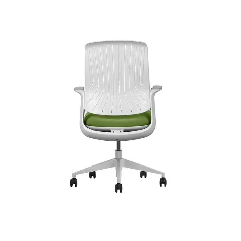 Cromad Senior SE1800 Silla de Oficina - Altura Ajustable con Elevador de Gas de Grado 4 - Respaldo de Material Antibacteriano El