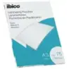 Ibico Caja de 100 Laminas de Plastificar Gloss A3 75 Micras - Acabado Cristalino de Alto Brillo - Color Transparente | Ahorro Im