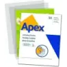 Fellowes Apex Pack de 100 Fundas para Plastificar A3 - 125 Micras - Acabado Alta Calidad - Transparente | Ahorro Imprimiendo