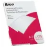 Ibico Caja de 100 Laminas de Plastificar Gloss A3 125 Micras - Acabado Cristalino de Alto Brillo - Transparente | Ahorro Imprimi