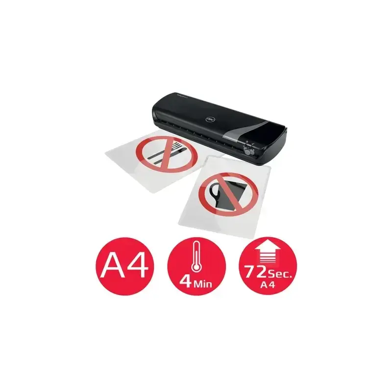 GBC Inspire+ A4 Plastificadora - Hasta Tamaño A4 - Velocidad 250mm/min - Calentamiento en 4 Minutos - Ajuste Adicional Frio - Gr