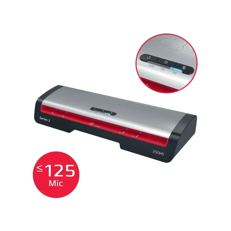 GBC 250HS Home Office A3 Plastificadora - Calentamiento en 1 Minuto - Desde Documentos de Identidad hasta Documentos A3 - Compat