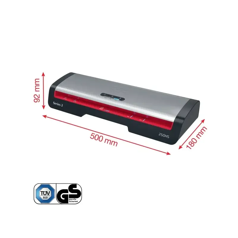 GBC 250HS Home Office A3 Plastificadora - Calentamiento en 1 Minuto - Desde Documentos de Identidad hasta Documentos A3 - Compat