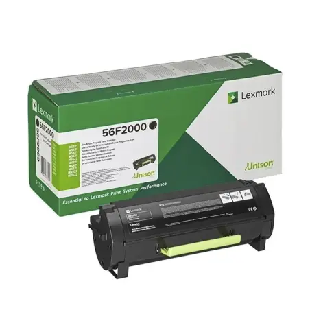 Lexmark 56F2 (56F2000) Negro Tóner Original