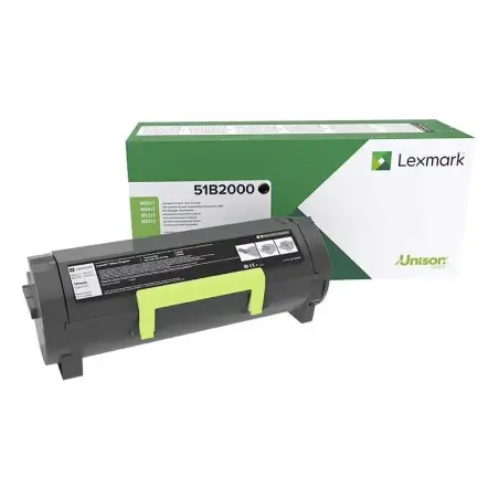 Lexmark 51B2 (51B2000) Negro Tóner Original
