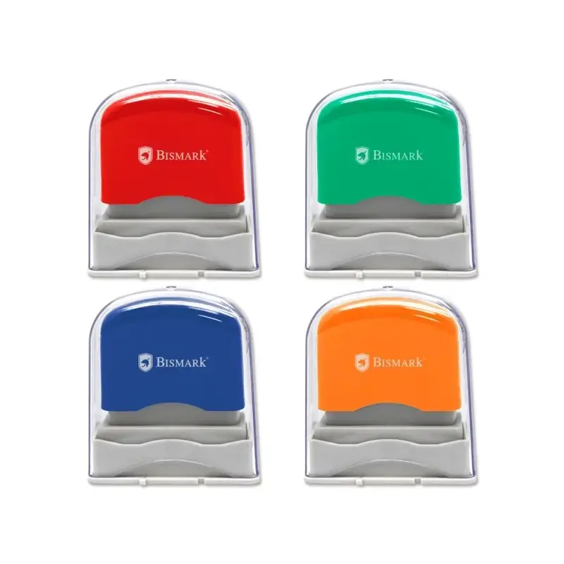 Bismark Sello Automatico - Modelos: Entregado, Recibido, Cobrado y Facturado - Diferentes Colores para Diferenciarlos | Ahorro I