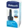 Pelikan Bote de Tinta para Tampones 28ml - Sin Aceite - Secado Rapido - Resistente al Agua - Color Negro | Ahorro Imprimiendo