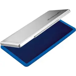 Pelikan Tampon Pelikan N.1 9x16cm - Ideal para Sellos de Tamaño Pequeño - Tinta de Alta Calidad - Facil de Recargar - Color Azul