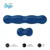 Subblim Pack Ergo Crystal Flex Reposamuñecas para Teclado y Raton - Gel Refrigerante Autoajustable - Diseño Ondulado Ergonomico