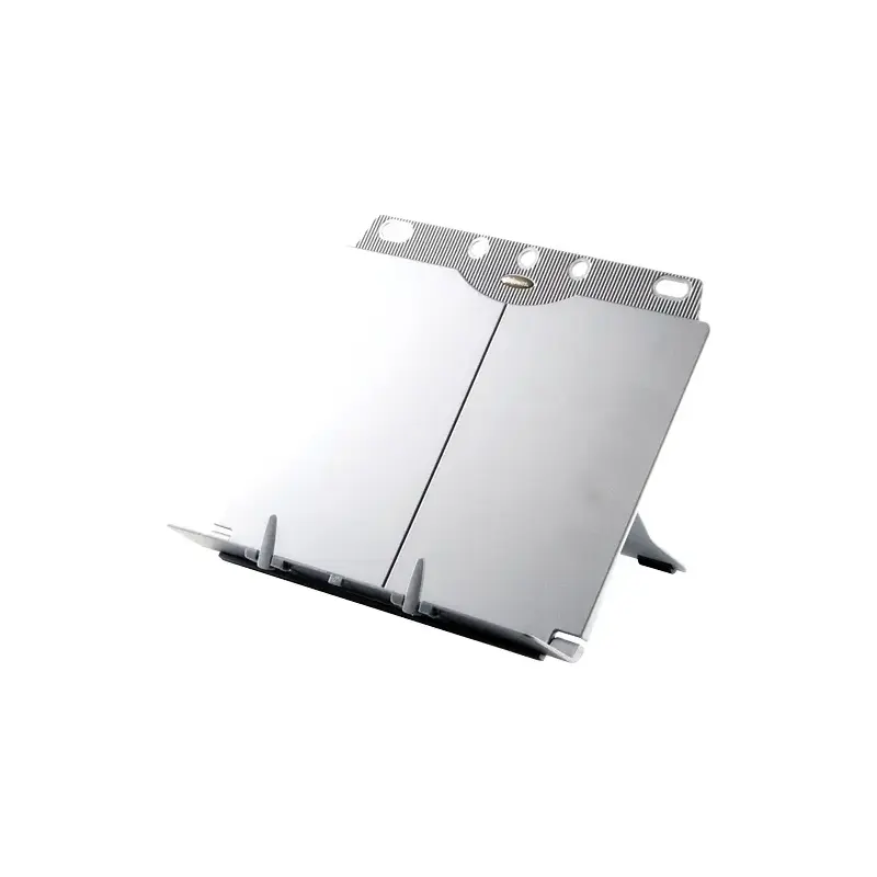 Fellowes Atril para Libros Ajustable con Clips - 9 Ajustes de Altura - Base Antideslizante y Plegable - Capacidad para 400 Hojas