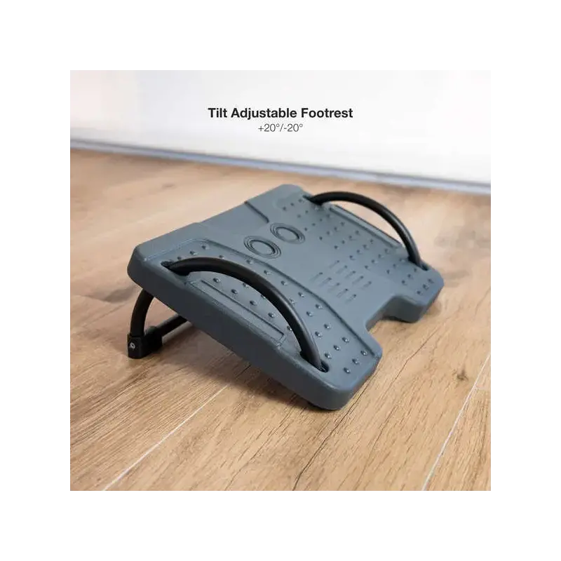 Tooq Reposapies Ajustable Confort - Color Gris | Ahorro Imprimiendo