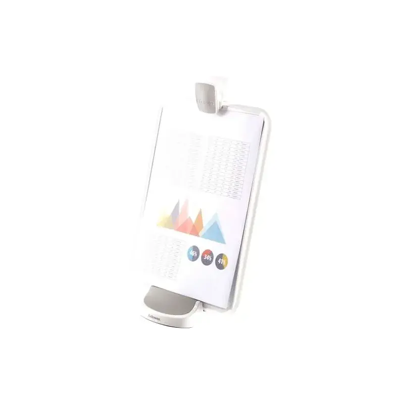 Fellowes I-Spire Series Atril Multiuso 5 en 1 - Base Solida - Uso para Pizarra blanca, Tablero magnético, Soporte para Tableta,