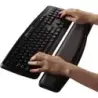 Fellowes Reposamuñecas Premium de Gel para Teclado Ajustable - Angulo y Altura Ajustable - Superficie de Poliester - Color Grafi
