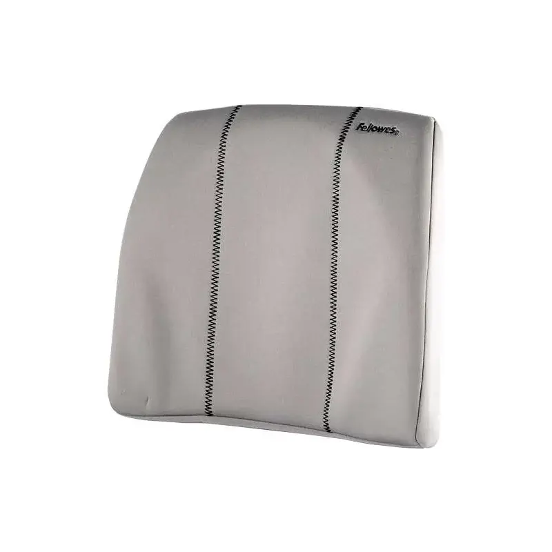 Fellowes Smart Suites Respaldo de Espuma Ergonomico - Espuma de Alta Densidad - Correa Ajustable - Color Gris | Ahorro Imprimien