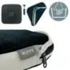 Leitz Ergo Active Wobble Cojin de Asiento Hinchable con Funda Gris Oscuro - Con Certificacion IGR - Mejora la Circulacion y Aliv