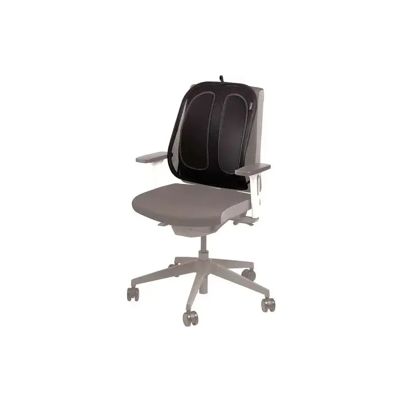Fellowes Mesh Office Suites Cojin Lumbar - Material de Malla - Ajustable a Cualquier Silla - Color Negro | Ahorro Imprimiendo