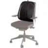Fellowes Mesh Office Suites Cojin Lumbar - Material de Malla - Ajustable a Cualquier Silla - Color Negro | Ahorro Imprimiendo