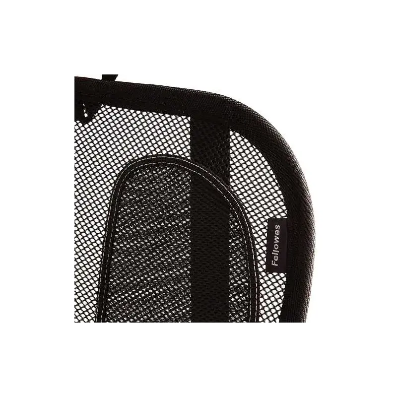 Fellowes Mesh Office Suites Cojin Lumbar - Material de Malla - Ajustable a Cualquier Silla - Color Negro | Ahorro Imprimiendo