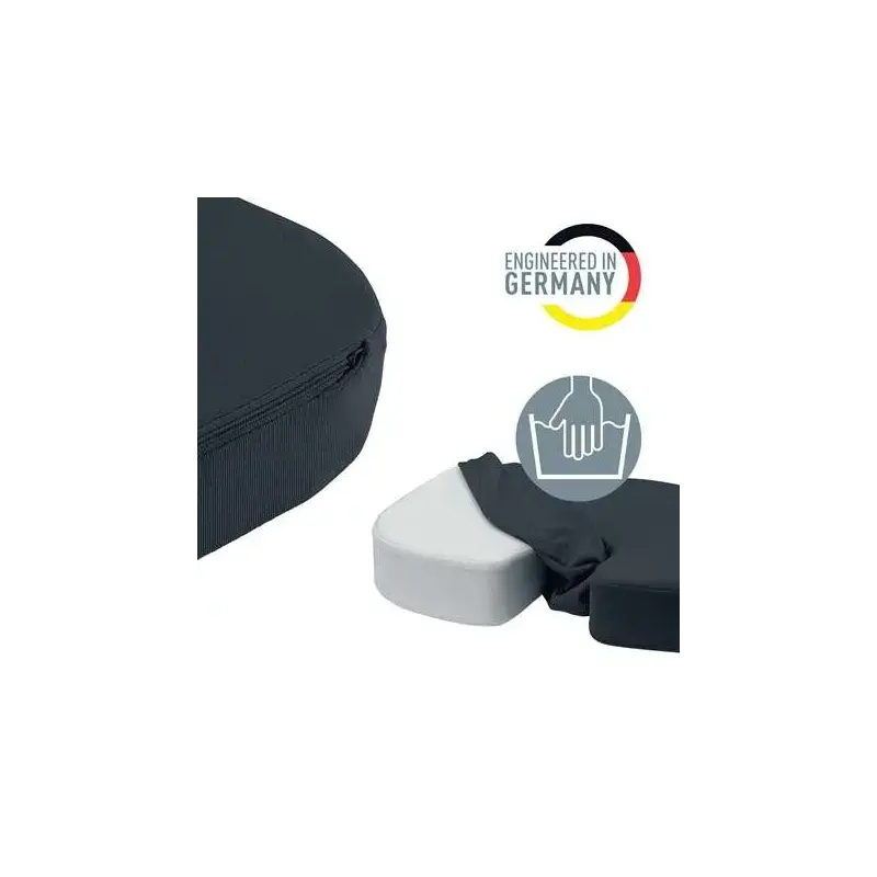 Leitz Ergo Cosy Cojin de Asiento Ortopedico - Promueve una Postura Saludable - Mejora la Circulacion - Para Oficina, Coche o Cas