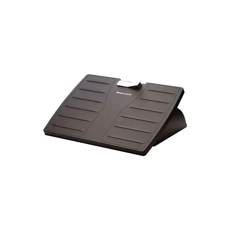 Fellowes Office Suites Reposapies Ajustable con Microban - 3 Ajustes de Altura - Tamaño de 444x333mm - Rango de Inclinación hast