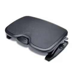 Kensington Solemate Plus Reposapies - Inclinacion hasta 20 Grados - Panel de Pies Texturizado - Color Negro | Ahorro Imprimiendo