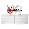 Golden Cuaderno de Musica con 20 Hojas - Interlineado de 3mm - Papel de 100gr | Ahorro Imprimiendo
