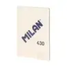 Milan Serie 1918 Libreta Encolada Formato A4 Pautado 7mm - 48 Hojas de 95 gr/m2 - Microperforado - Tapa Blanda - Color Beige | A