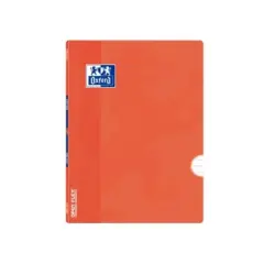 Oxford School Classic Openflex Libreta Grapada A5+ 48 Hojas 1 Linea con Margen - Tapa de Plastico Translucido - Ideal para Estud