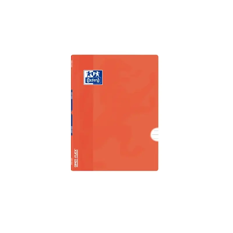 Oxford School Classic Openflex Libreta Grapada A5+ 48 Hojas 1 Linea con Margen - Tapa de Plastico Translucido - Ideal para Estud