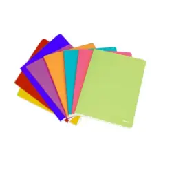 Ancor Classic Stripes Libreta Tamaño A4 Cuadriculado 5x5mm - 48 Hojas 90gr - Tapa Polipropileno - Colores Surtidos | Ahorro Impr