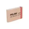 Milan 1420 The Master Gum Bloc de 30 Hojas para Acuarela - Tamaño A6 - Grano Fino de 300g/m² - Cierre con Goma Elastica - Tapa B