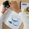 Milan Blue Odyssey Cuaderno para Colorear Microperforado - Tematica Fauna Marina - 20 Ilustraciones Detalladas | Ahorro Imprimie