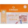 Canson Minipack de 10 Hojas de Dibujo Basik Liso A3 - 29,7x42cm - 130g - Color Blanco | Ahorro Imprimiendo