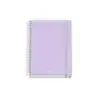 Dohe Serenity Cuaderno Espiral A5 100 Hojas Cuadricula 5mm - Tapa Dura Impresa a todo Color y Plastificada en Brillo - Bandas de