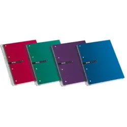 Enri Status A4+ Cuaderno Espiral Microperforado - Tapa Extradura - 120 Hojas - Colores Surtidos | Ahorro Imprimiendo