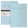 Dohe Creative Cuaderno Notebook A4 40 Hojas Lisas - Papel Ahuesado 90 g/m2 - Tapa en Cartulina 300g/m2 - Color Azul | Ahorro Imp