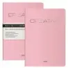 Dohe Creative Cuaderno Notebook A4 40 Hojas Lisas - Papel Ahuesado 90 g/m2 - Tapa en Cartulina 300g/m2 - Color Rosa | Ahorro Imp