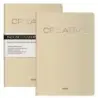 Dohe Creative Cuaderno Notebook A4 40 Hojas Lisas - Papel Ahuesado 90 g/m2 - Tapa en Cartulina 300g/m2 - Color Beige | Ahorro Im