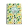 Dohe WWF Tropic Cuaderno Espiral Folio 80 Hojas Cuadricula 4mm con Margen - Tapa Rigida Impresa a todo Color y Plastificada en B