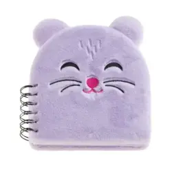 Miquel Rius Back2Fun Cuaderno Peluche Hamster - 160 Hojas Rayadas de Papel 80 g/m2 - Guardas Estampadas y Primera Pagina con Por