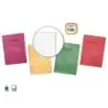 Golden Pack de 10 Cuadernos Espiral 80 Hojas 60gr Cuadricula - Tamaño Folio - Tapa Normal Plastificada - Colores Surtidos | Ahor