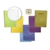 Golden Pack de 10 Cuadernos Espiral 80 Hojas 60gr Cuadricula - Tamaño Folio - Tapa Normal Plastificada - Colores Surtidos | Ahor
