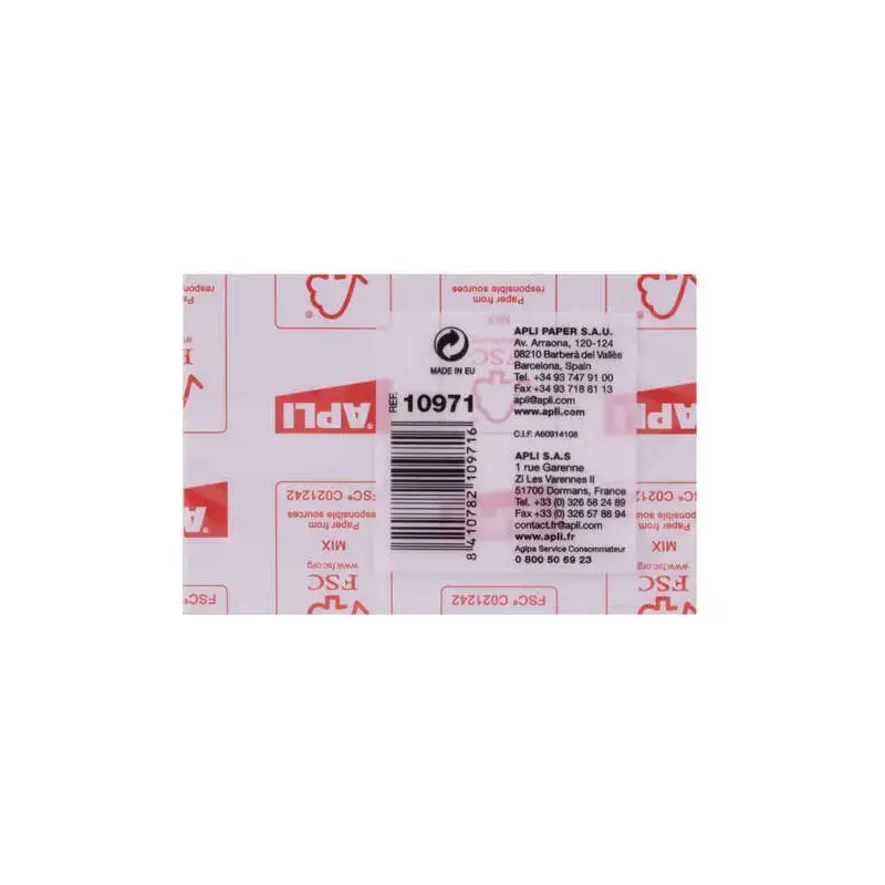 Apli Notas Adhesivas Classic 75x50mm Bloc 100 Hojas - Adhesivo de Calidad - Facil de Despegar - Ideal para Recordatorios - Amari