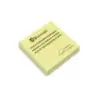 Bismark Taco de 100 Notas Adhesivas 76x76mm - Adhesion Fuerte - Facil de Usar - Color Amarillo | Ahorro Imprimiendo
