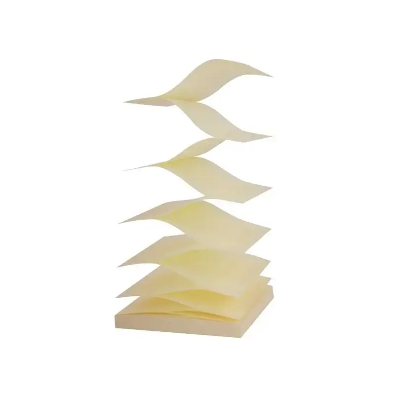 Apli Classic Bloc de 100 Notas Adhesivas Zigzag 75 x 75 mm - Color Amarillo | Ahorro Imprimiendo